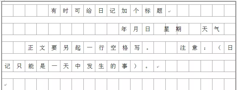 1-6年级应用文格式及技巧（请假条+通知+日记+读后感+书信…）