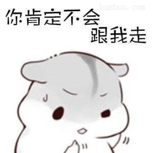 仓鼠绊倒喜欢的人表情包｜我知道我伸出手，你肯定不会跟我走