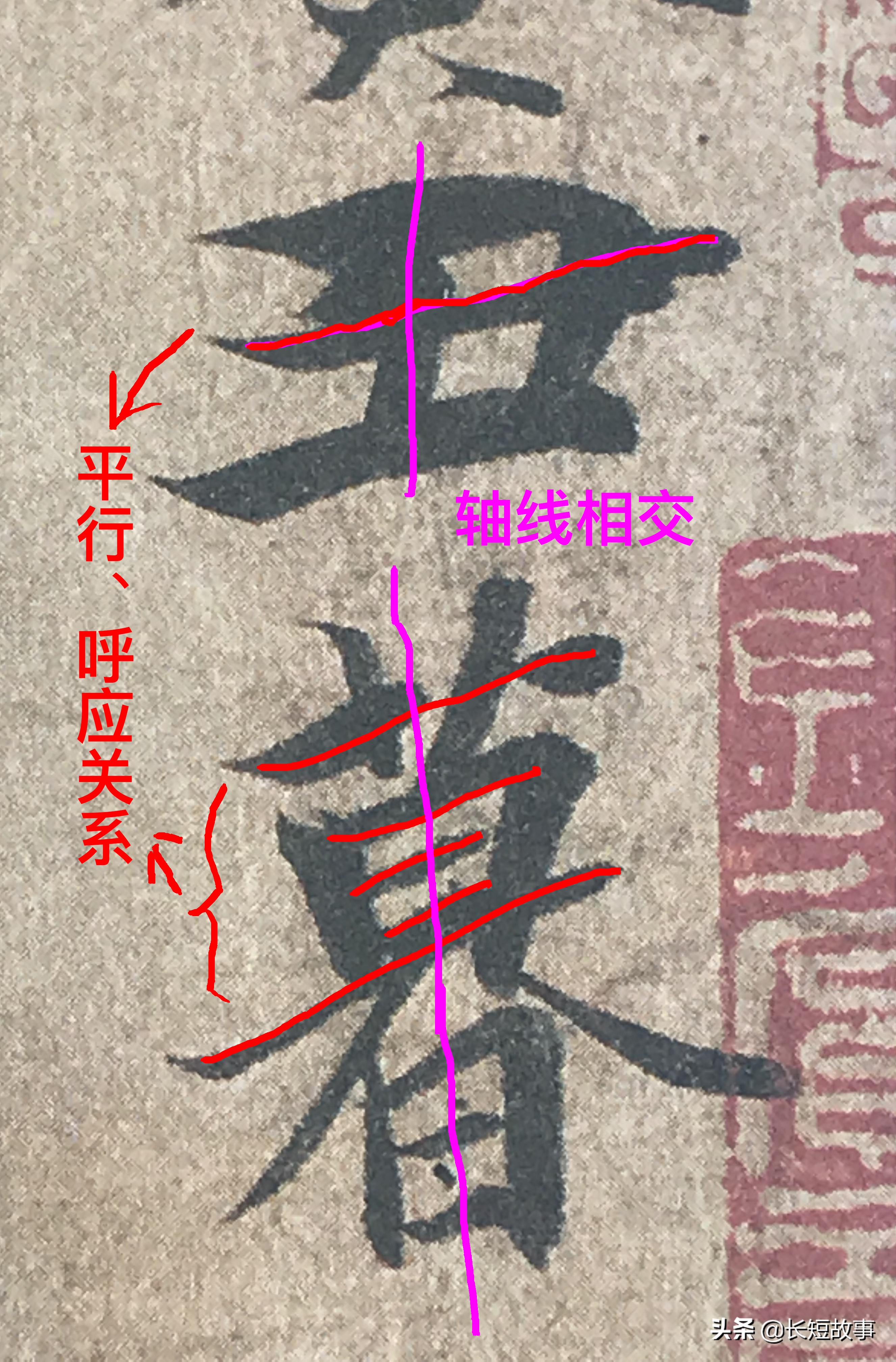 《兰亭序》逐字精讲（六）-暮！掌握一个字，会写对称结构的字！