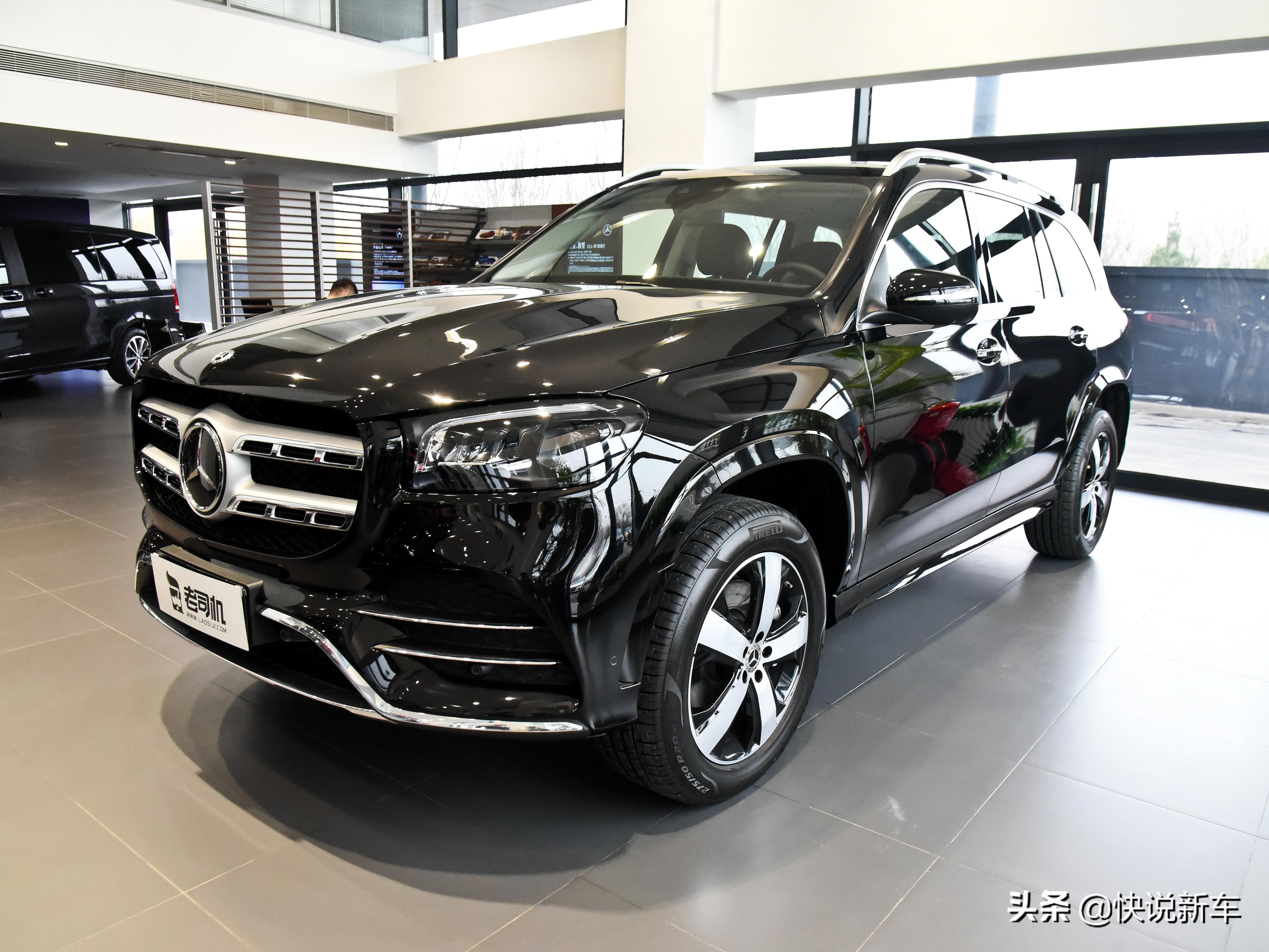 进口旗舰中的旗舰,全尺寸的大排量豪华suv,实拍奔驰gls