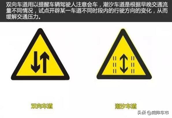 总是分不清的14个交通指示牌，你都会区分吗？