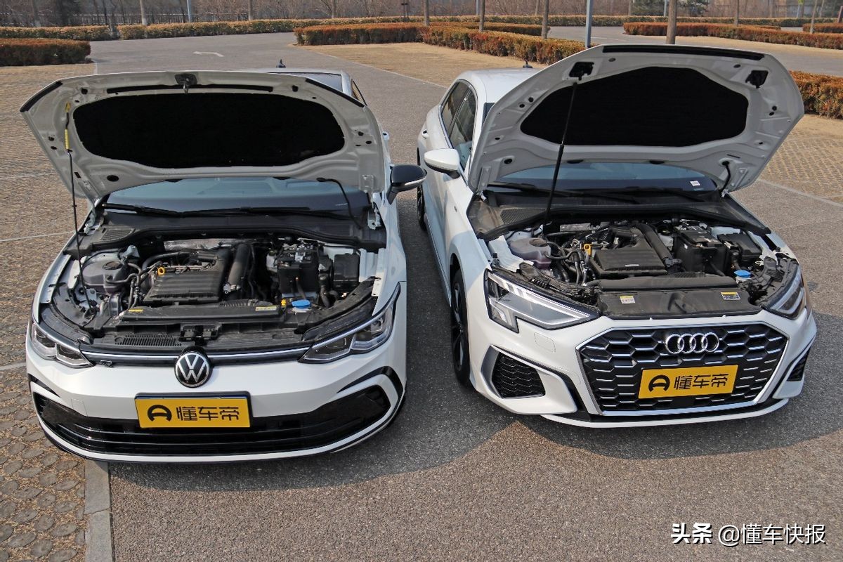 全新数字高尔夫对比奥迪a3 - 114货源网