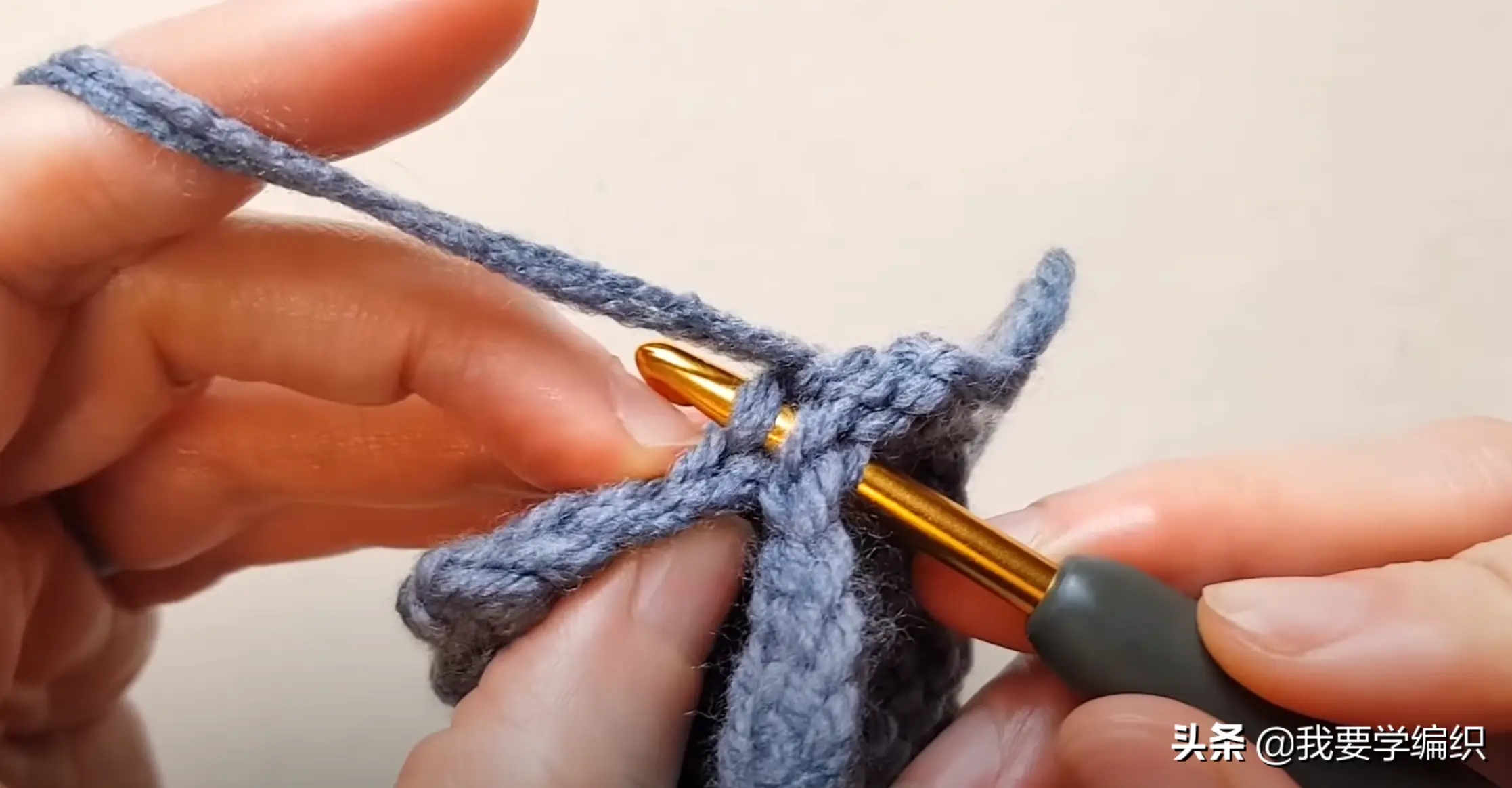 想要漂亮帽子不用买，学习编织自己就能钩一个，枣针帽教程送达