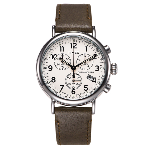 二,性价比高的手表:天美时户外系列t49963男士石英表防水:100m表盘