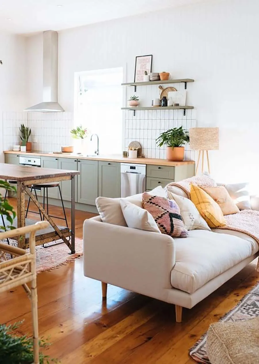 他家10㎡客厅好大！全靠布局技巧，大沙发放上还是宽敞