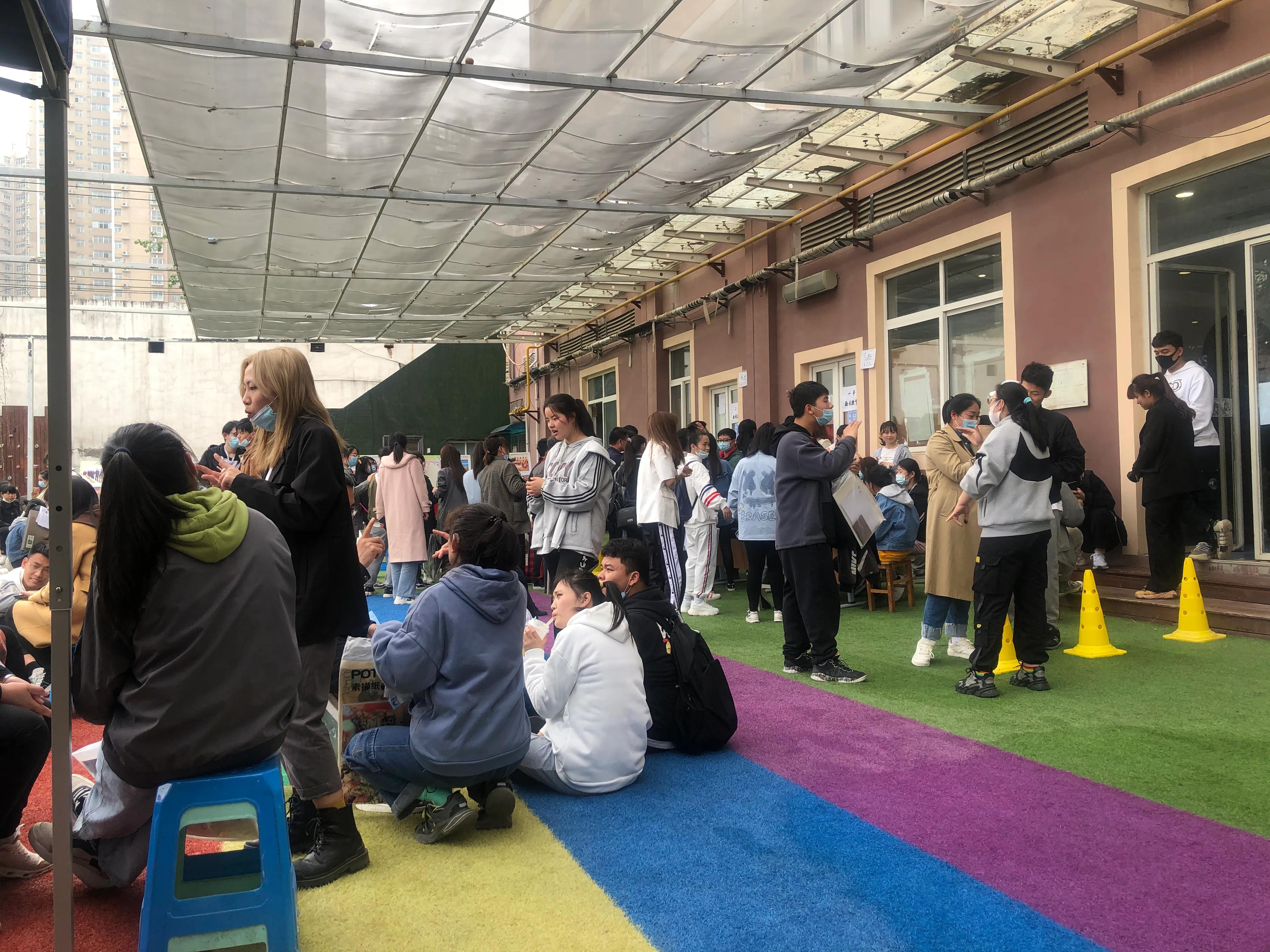 聋校老师送考记——西安美术学院之行