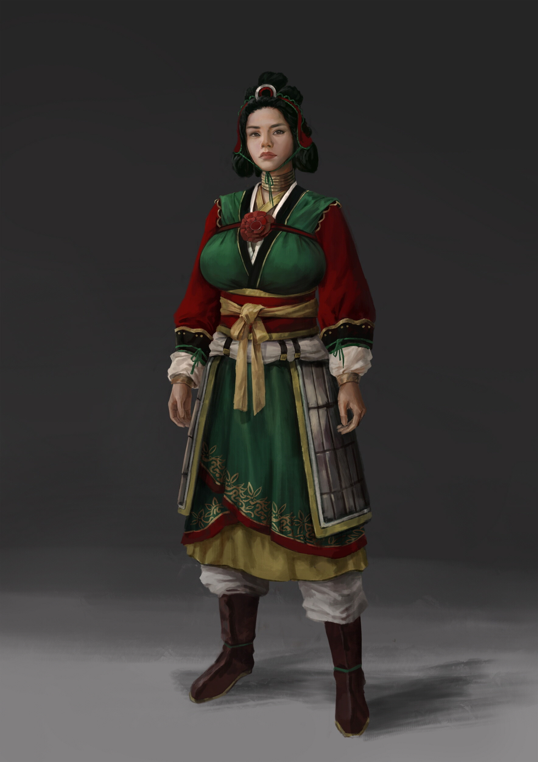 这位3世纪越南的勇士通常被称为赵妪女士,东吴时期的交州九真盗贼,她