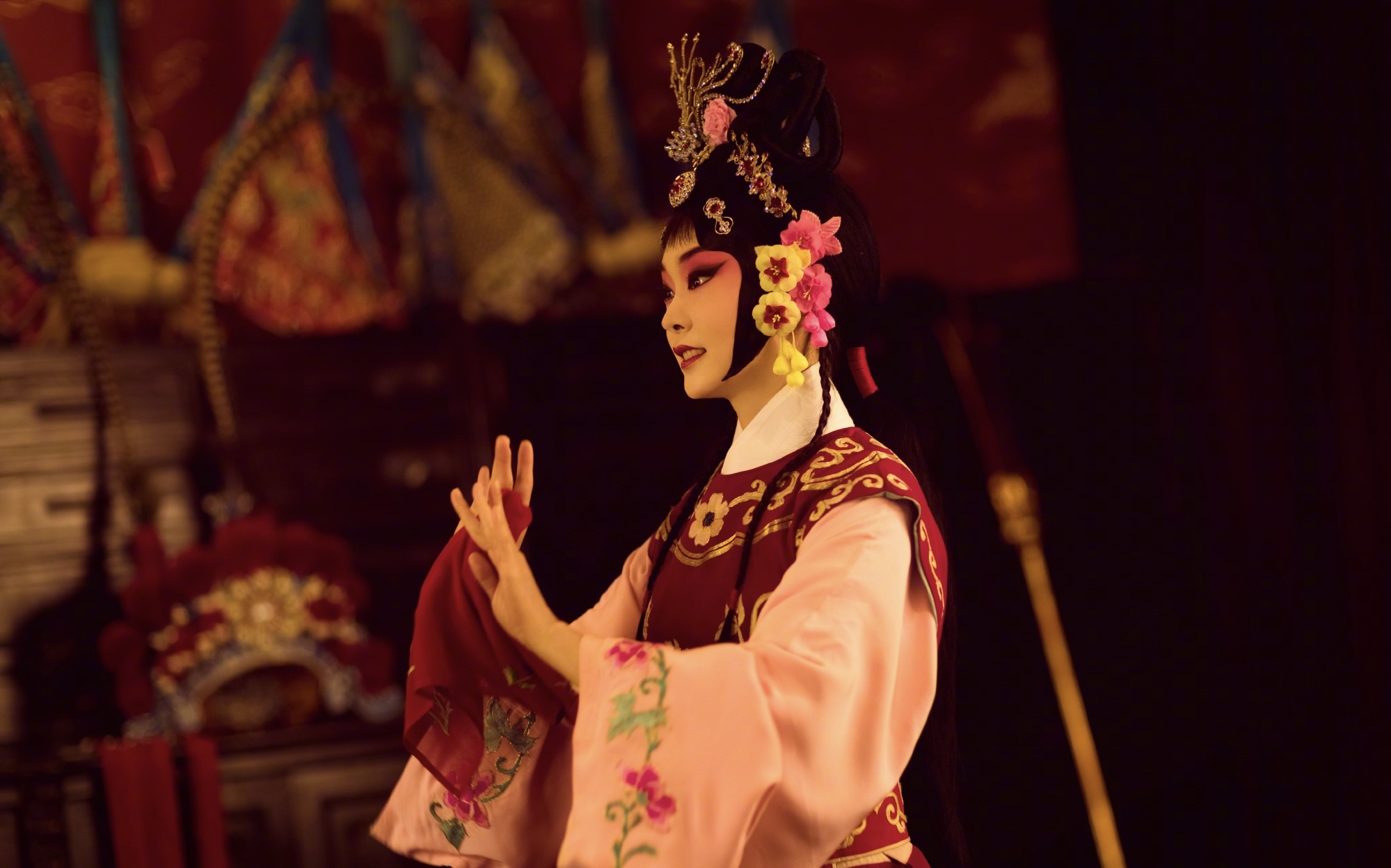 京剧花旦图片(三女星最美旦角妆) - 赤虎壹号