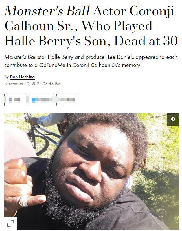 一路走好！30岁黑人演员去世无钱下葬，留下10岁儿子和13岁继子
