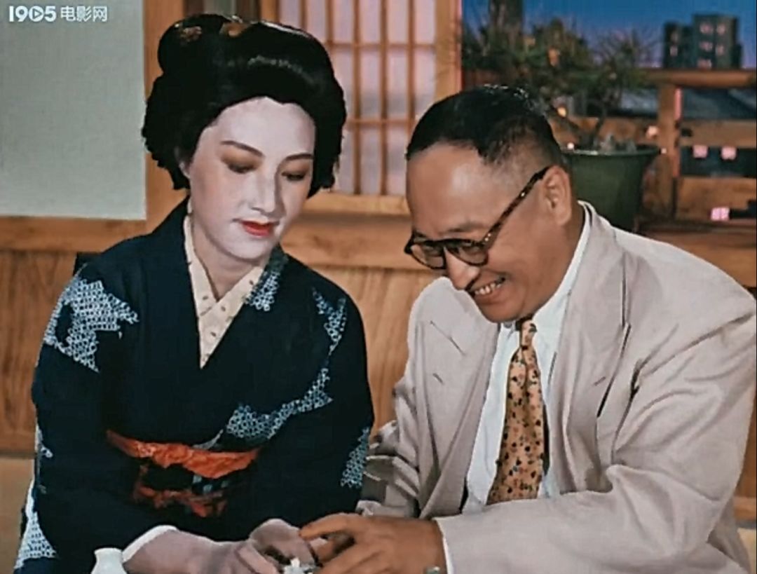 1957年的电影《不夜城》老电影里的老上海