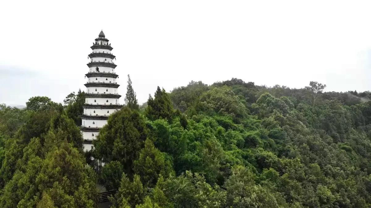 阆中白塔的传说 ( 故事 )