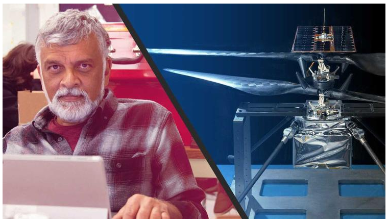 美国宇航局JPL的总工程师，印度理工学院校友，研究出火星直升机