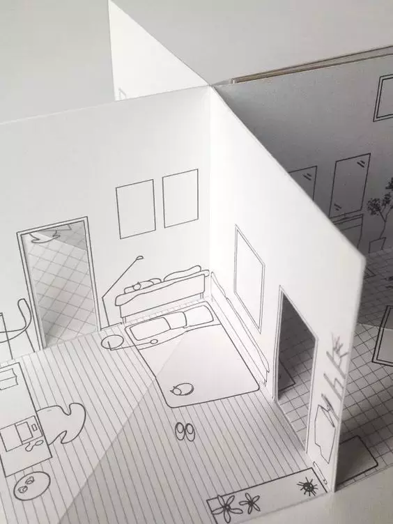 立体房子(立体房子怎么画简笔画)-我的快乐小窝