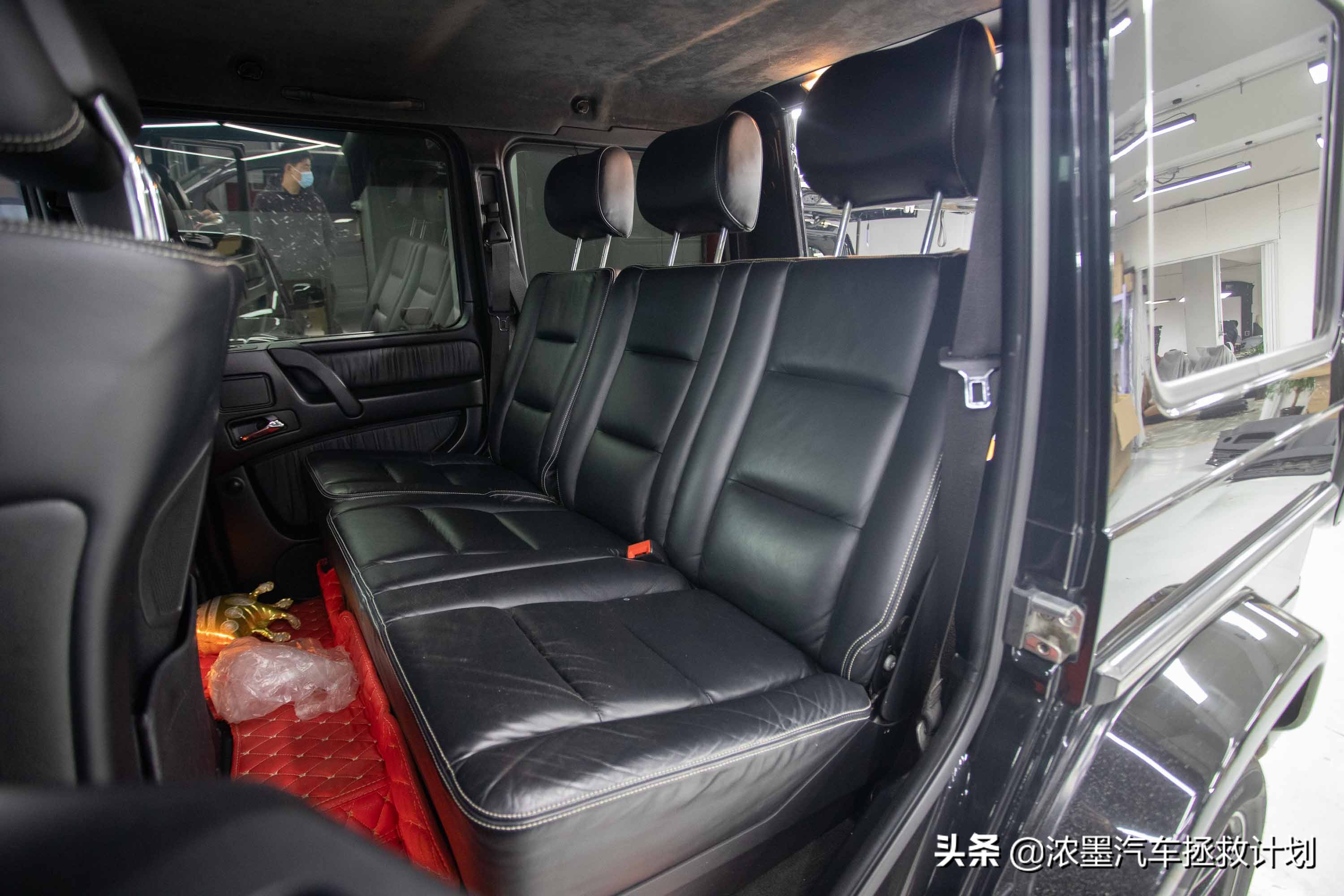 「两极反转」2009款奔驰G55内饰全面换装升级，结尾有惊喜