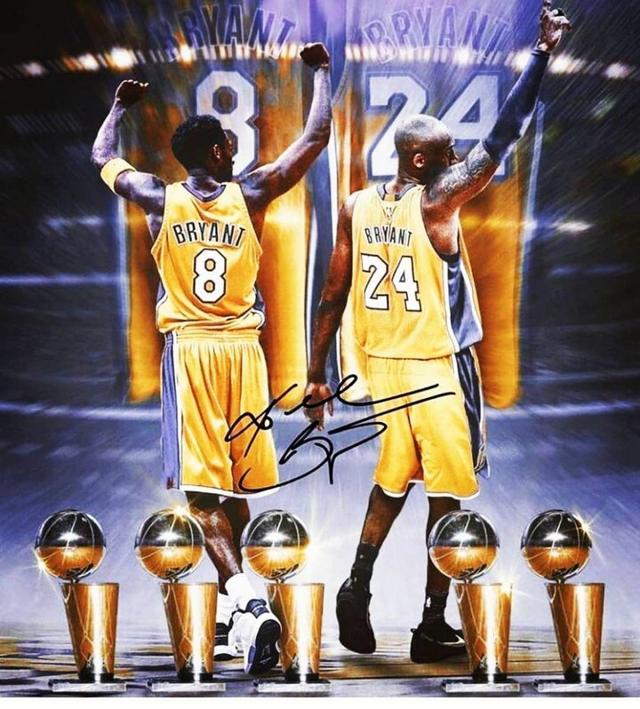 毋庸置疑,湖人的8号和24号,永远是最闪亮的两款球衣.