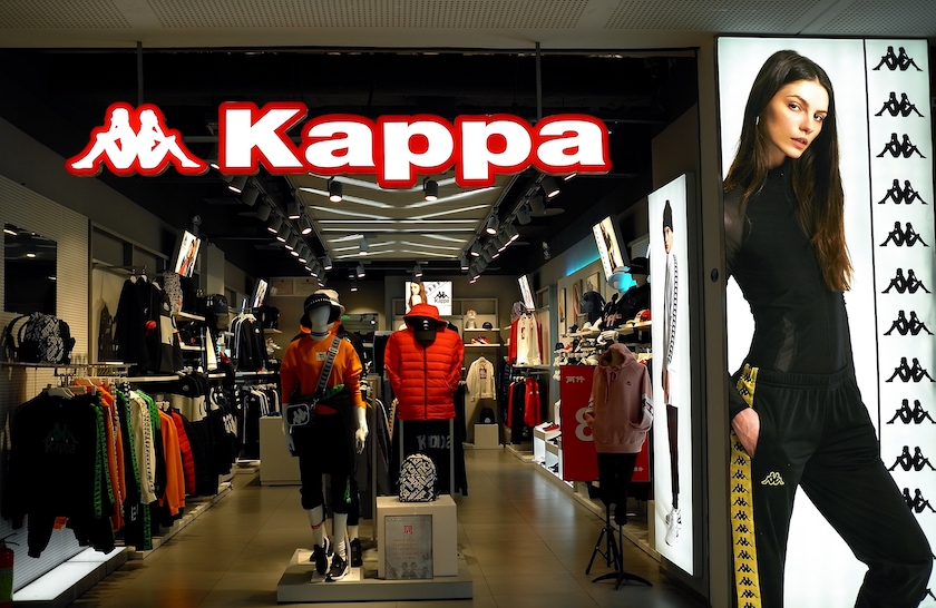 Kappa（背靠背）——逐渐淡出中国的品牌