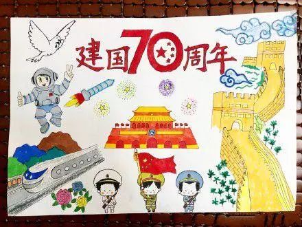 2019国庆节手抄报模板+好句好段+范文，孩子一定用的上，快收藏