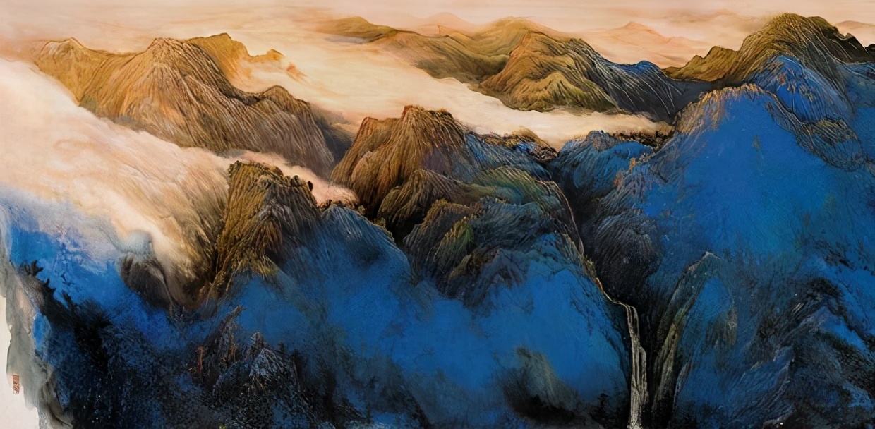 江山如画:在国画中体会祖国的大好山河,这些山水画得可真豪气
