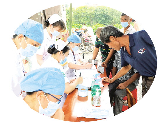 桂林医学院附属医院与灵川县政府联合，让农村群众在家门口享受三甲医院医疗服务