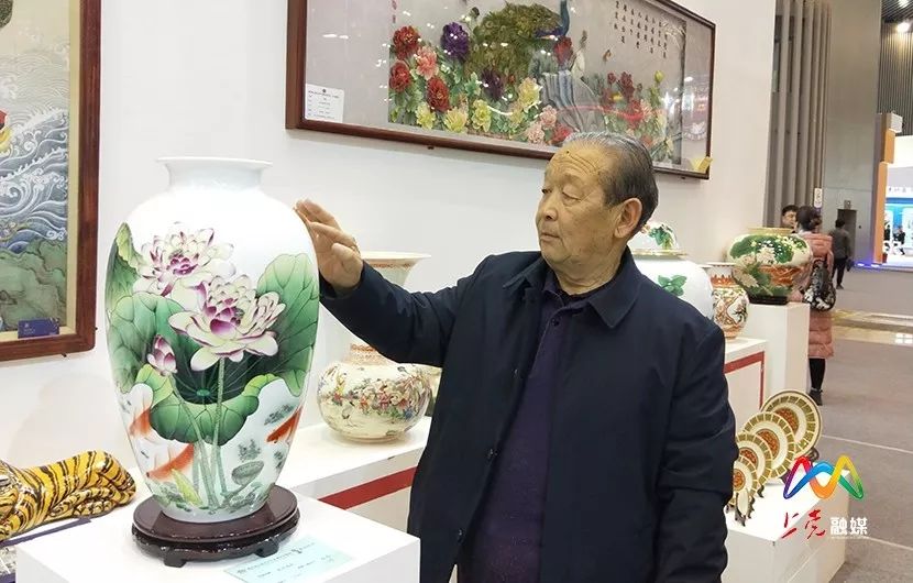 上党区八义窑陶瓷首次亮相山西文博会