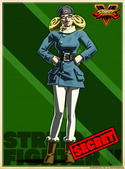 经典游戏《街头霸王V》原定设计概念，豪鬼背着一个神秘婴儿登场