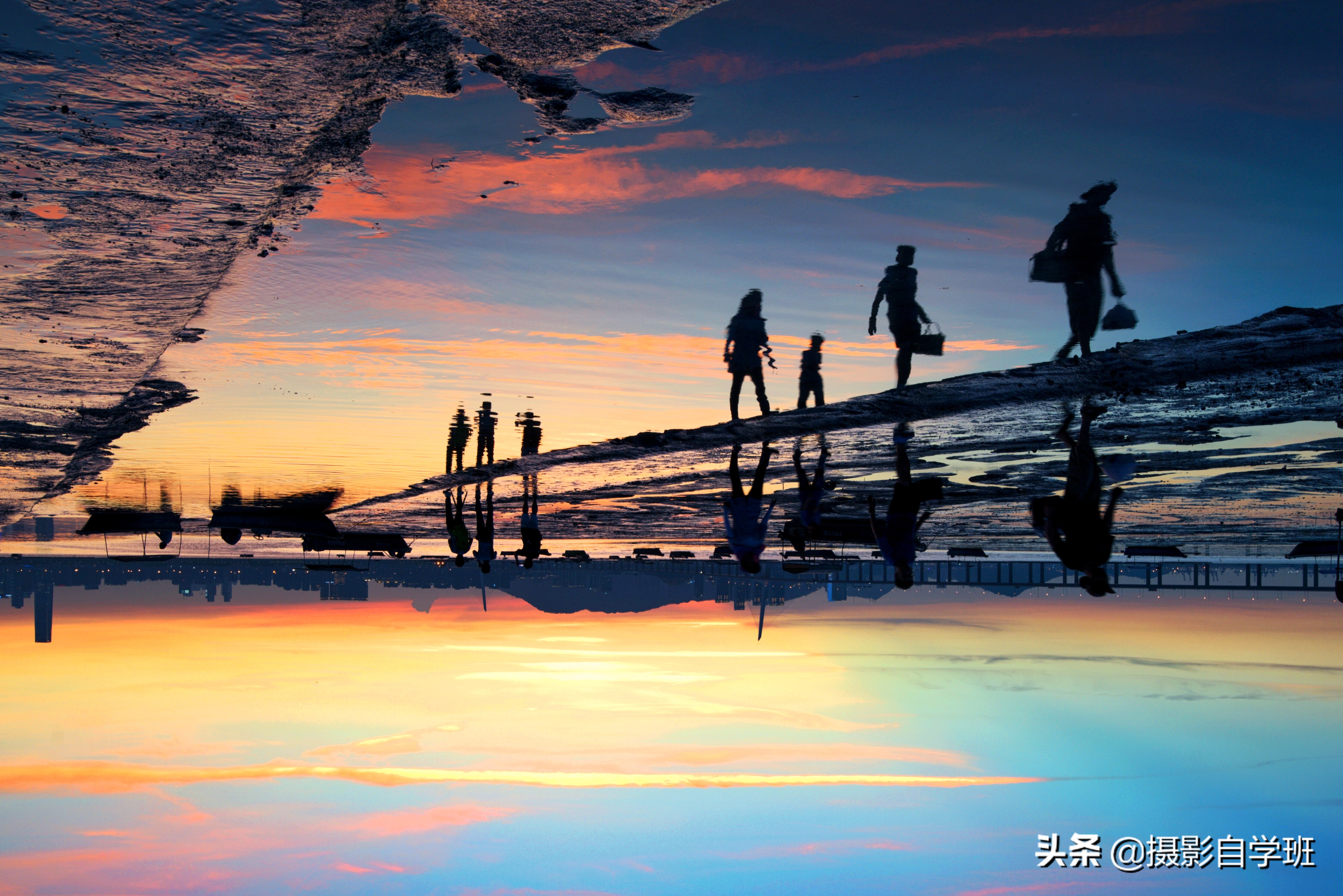 如何镜面翻转图片(这么拍摄倒影) - 赤虎壹号