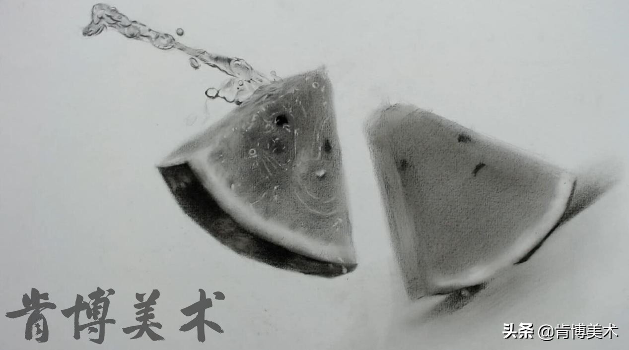 干货丨如何画好一副素描作品，让“西瓜”告诉你