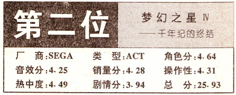 電軟回憶錄：90年代游戲年度排行，第一名始料未及，卻也實至名歸