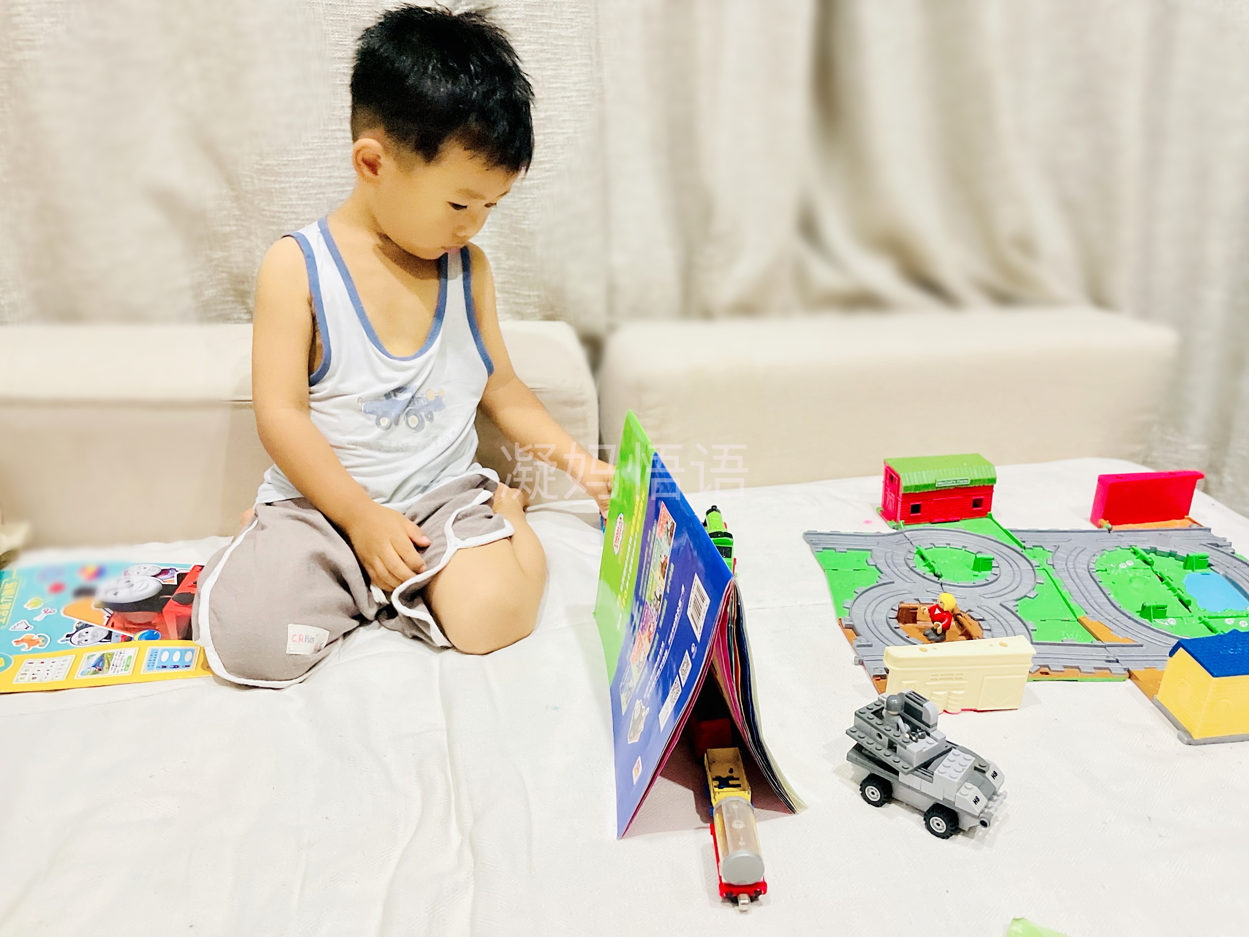 给3岁孩子启蒙英语，我使用“场景立体化学习法”，孩子乐在其中