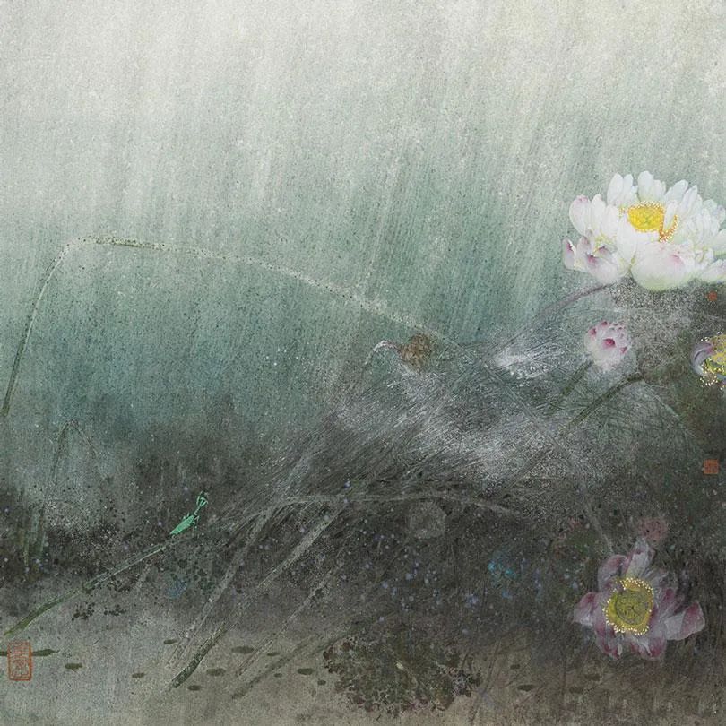 独特的艺术风格，寂静而俊丽