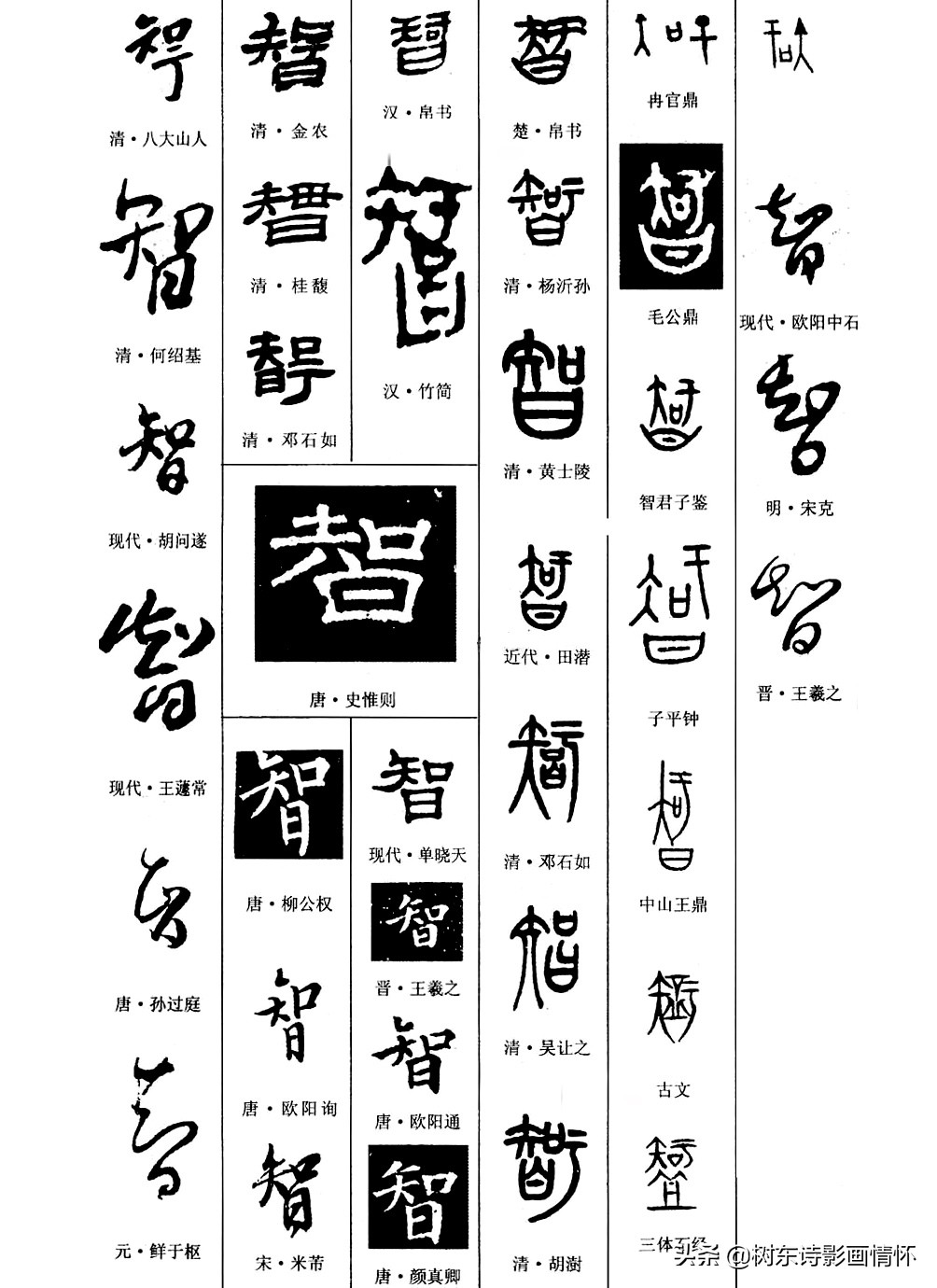 "智"字的前世今生,"聪明睿智,守之以愚"的处世之道