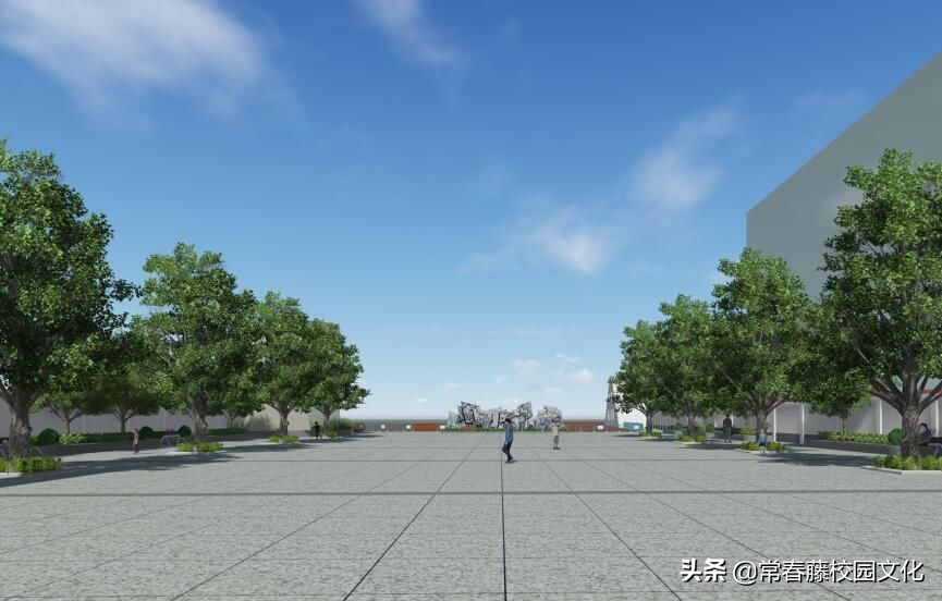 重庆校园文化建设丨弘道养正，旗开德胜—红旗中学环境景观设计