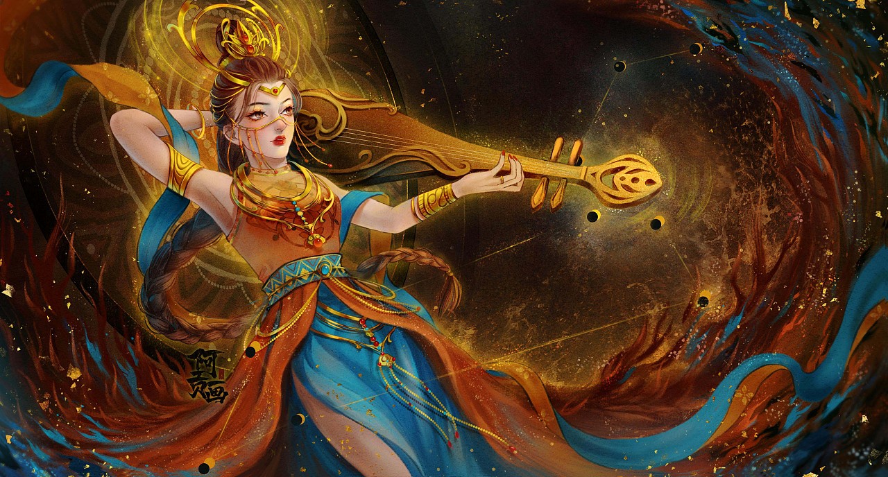 卡通古装星座图片大全图片大全 动漫十二星座女孩图片古代 - 时代开运