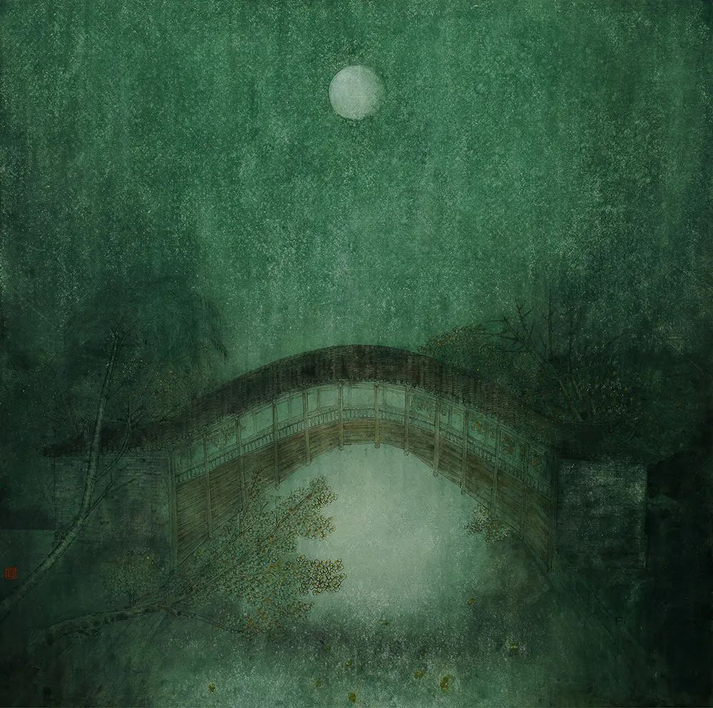 独特的艺术风格，寂静而俊丽