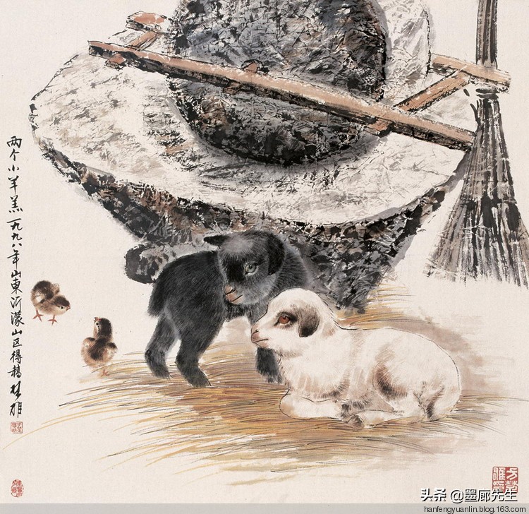 精选100幅画羊美图供大家学习收藏