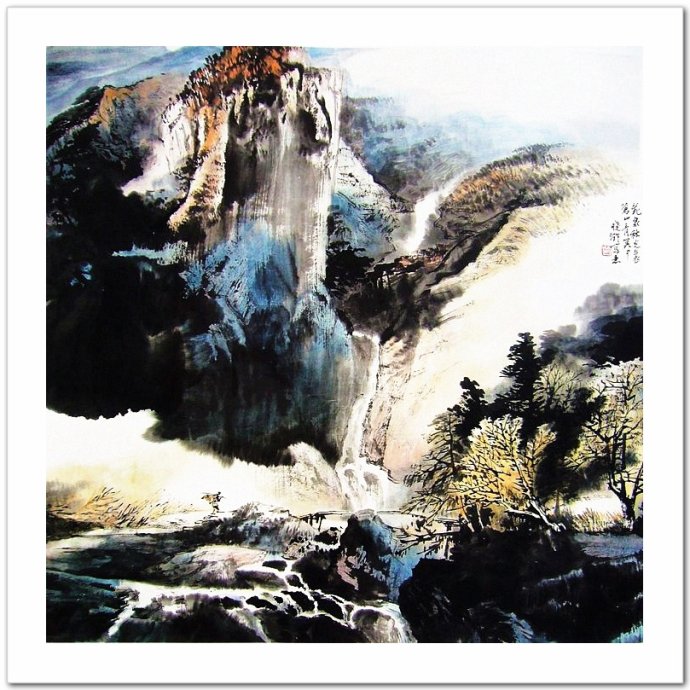 笔底情真 -- 曾晓浒山水画