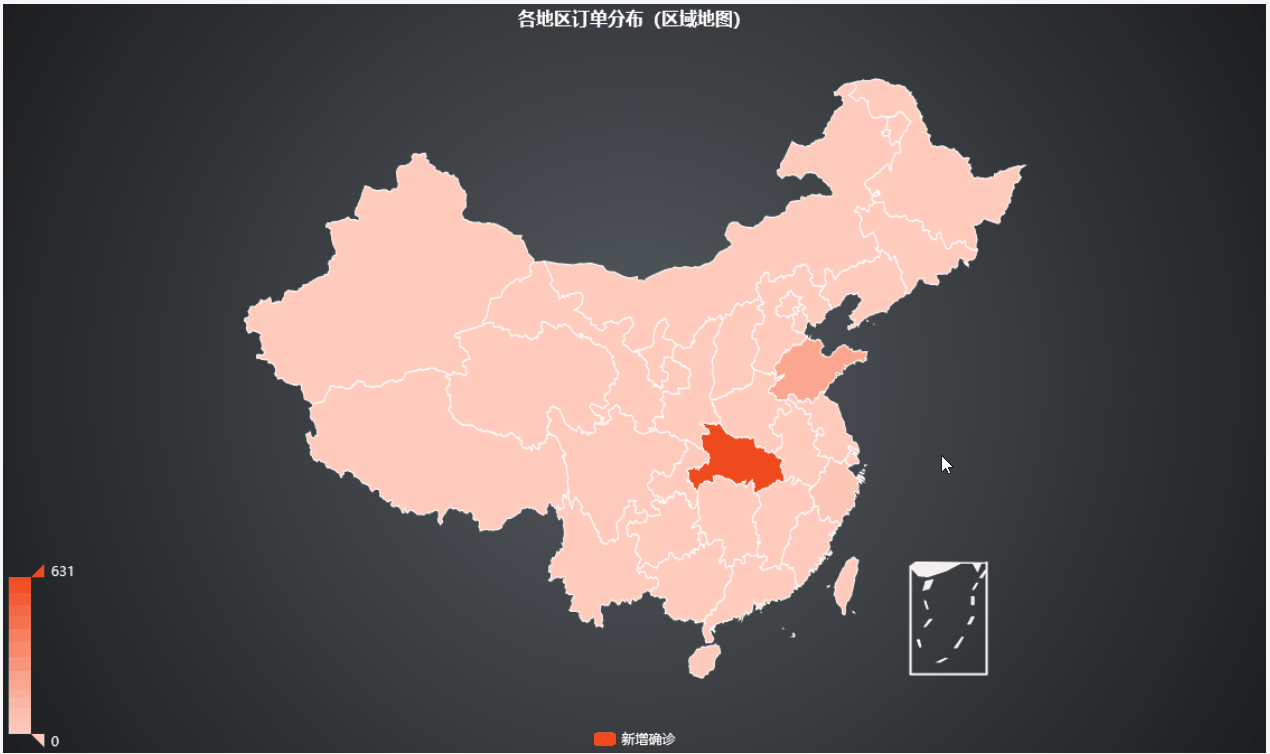 PPT中制作可自动显示数据的动态地图及超链接设置方法