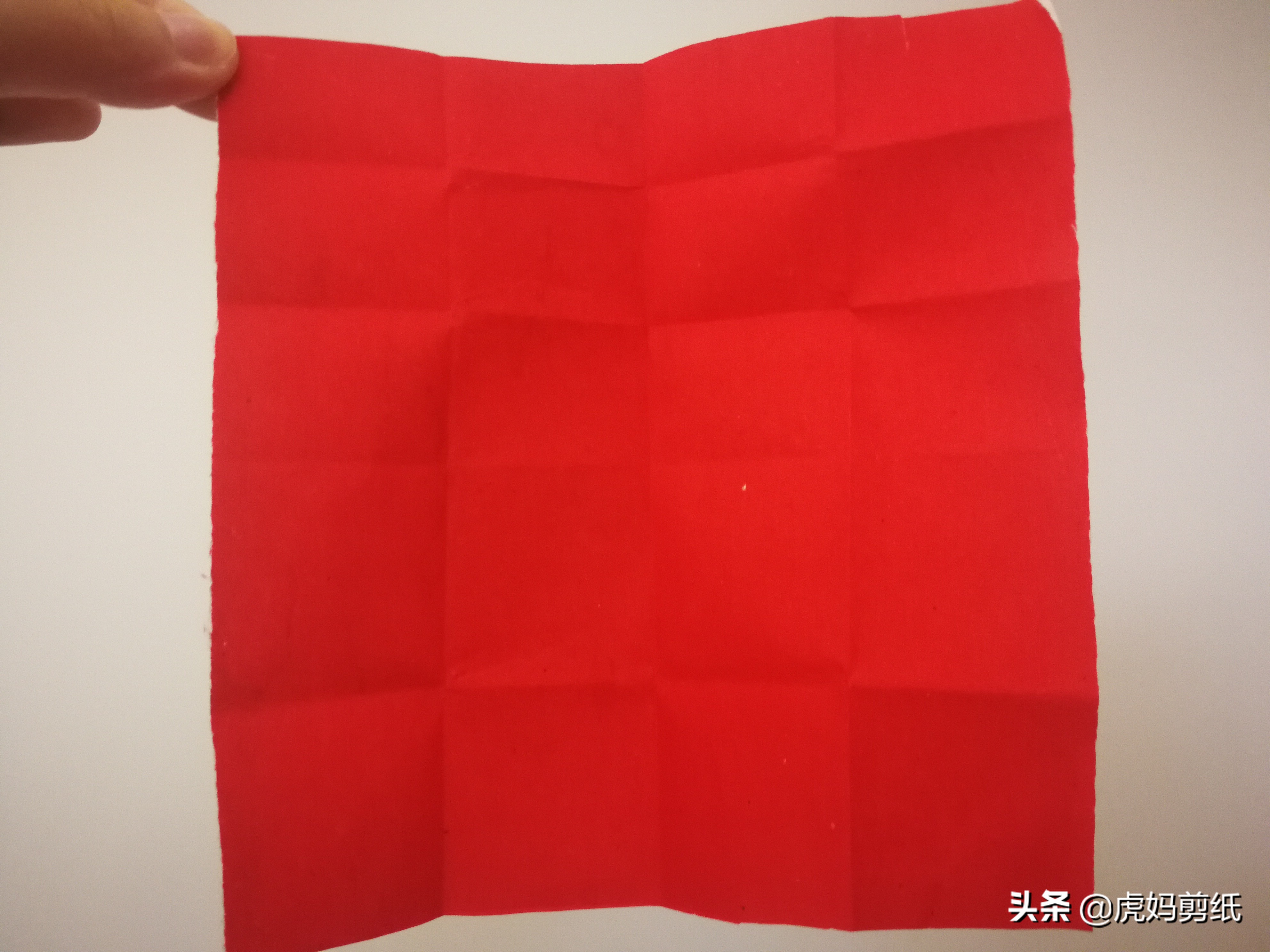 一学就会的福字剪纸教程，你看懂了么