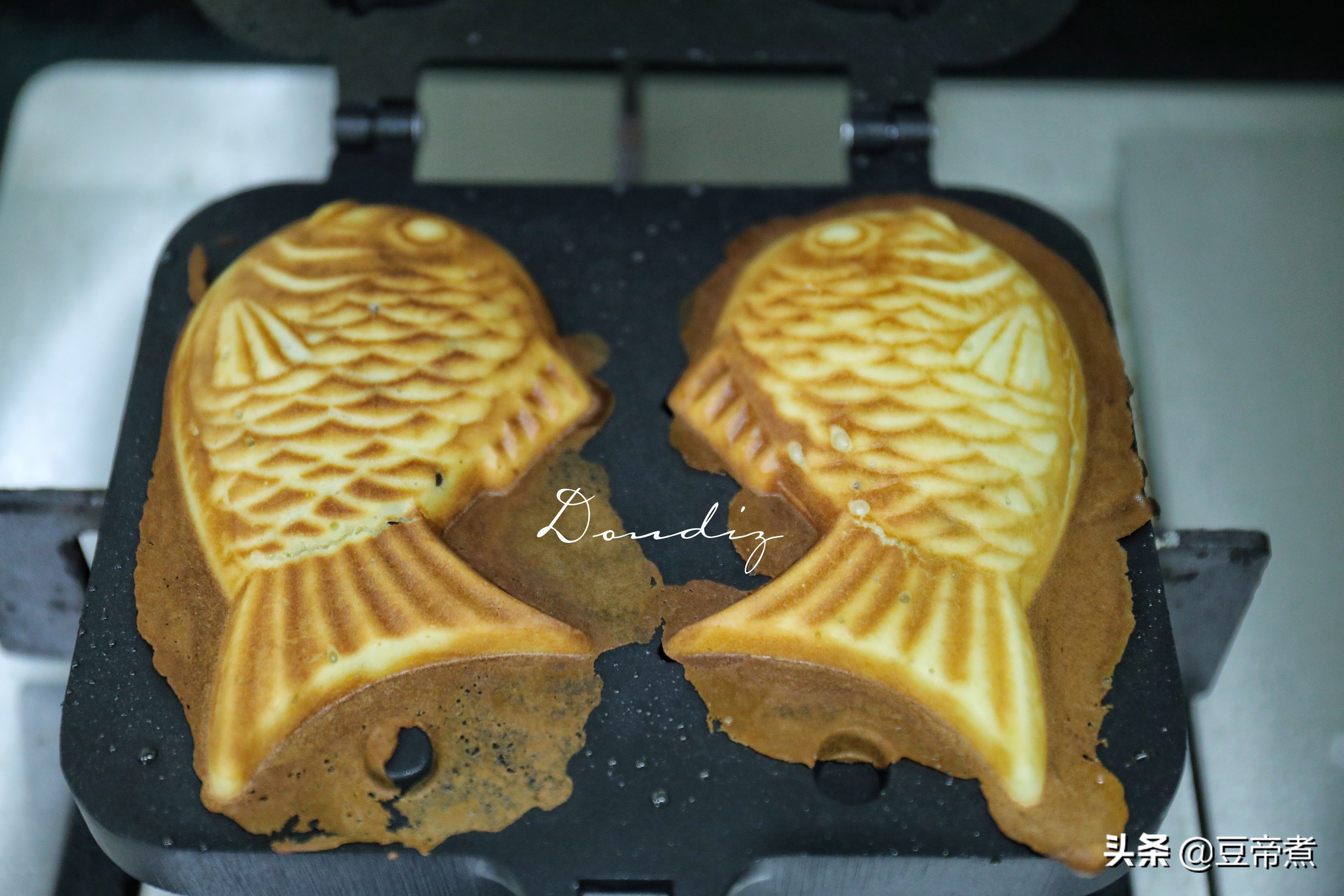 鲷鱼烧原来是这样做的，不用烤箱做法还简单，这下想吃随时能做了