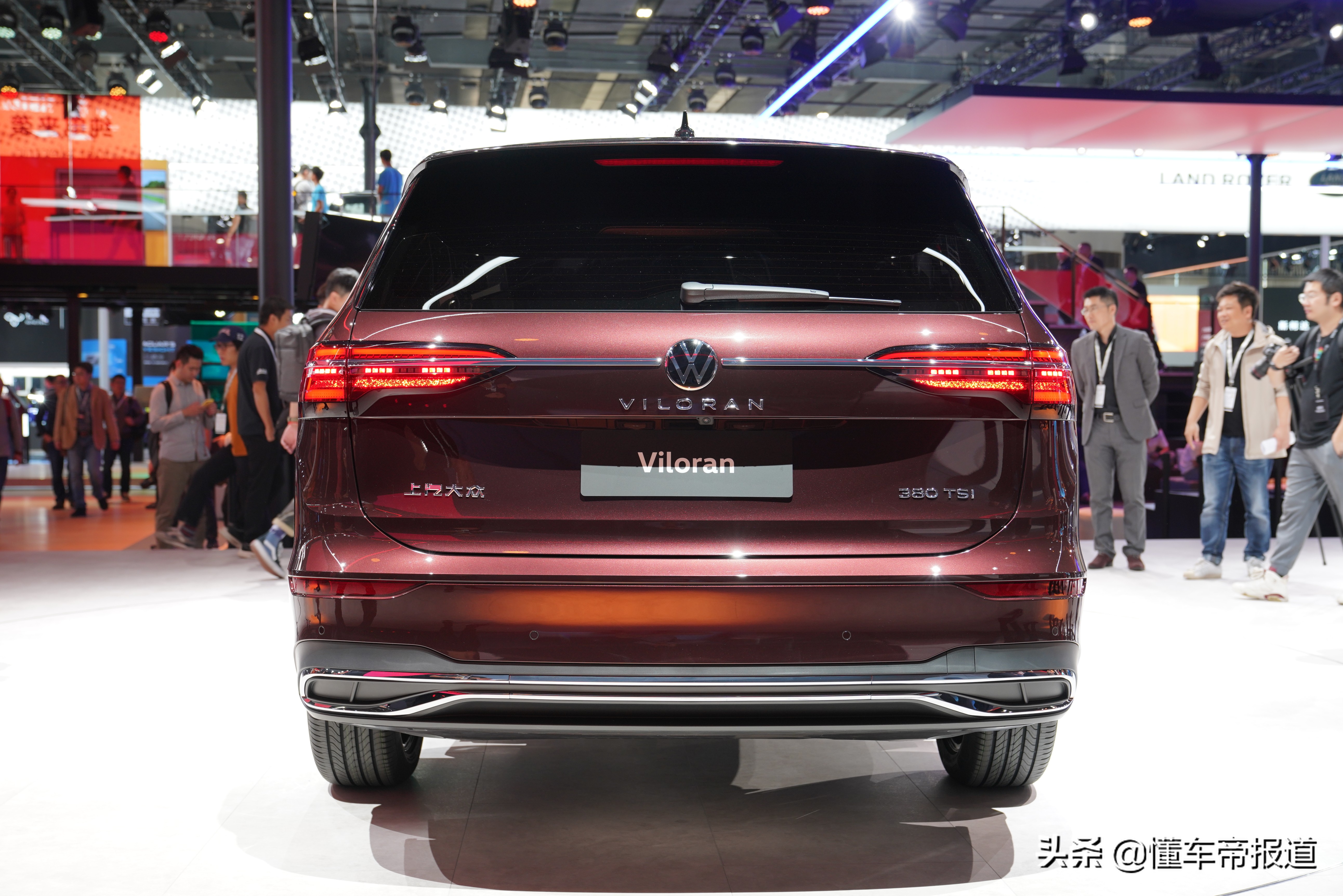 实拍大众全新mpv viloran