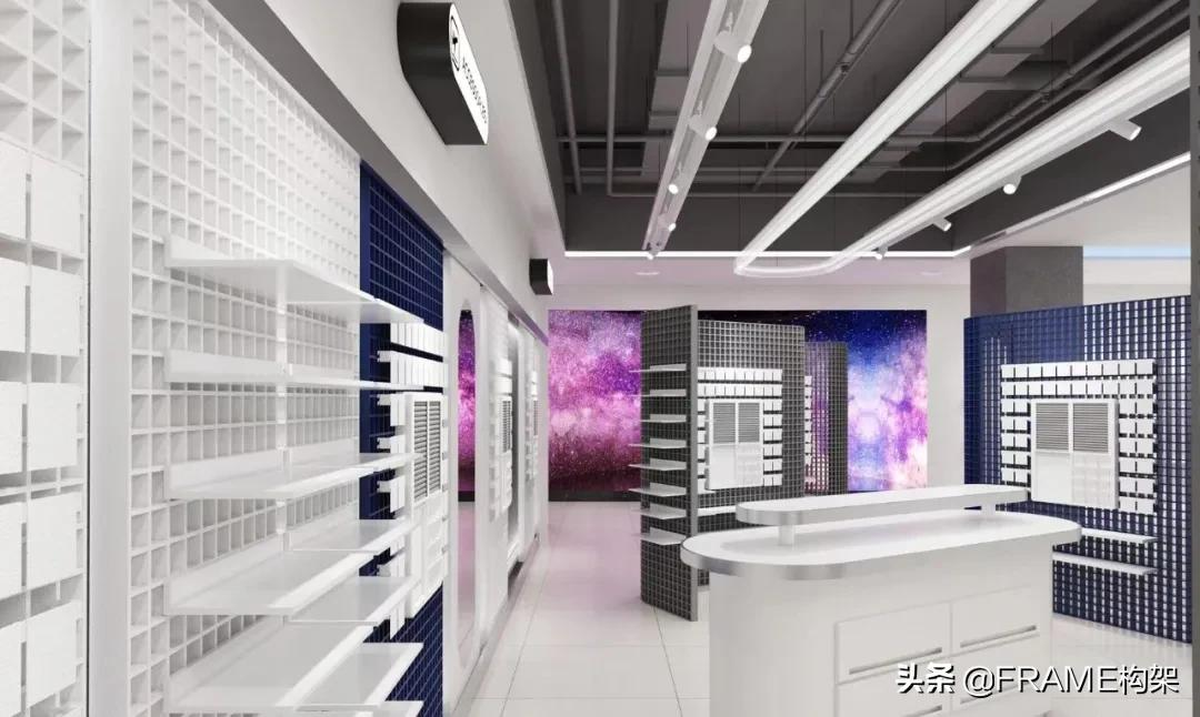 调色师全新店型设计图独家揭秘，“未来”美妆集合店长什么样？