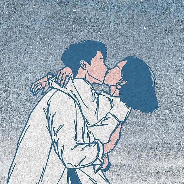 情侣睡前甜甜的故事图片 _飞翔号