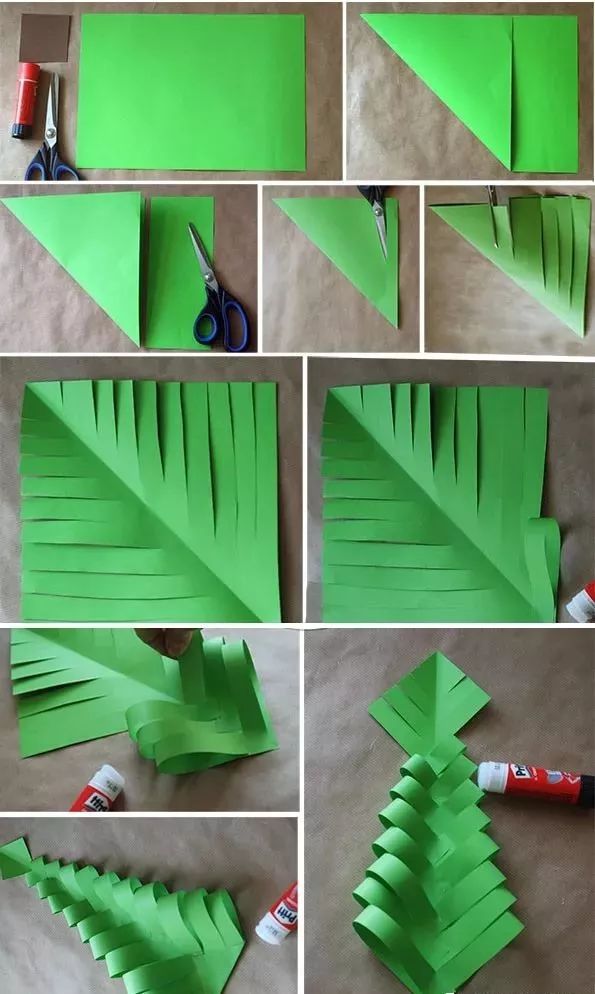 15款创意手工圣诞树，比买的好看多了，材料简单在家就能做！收藏