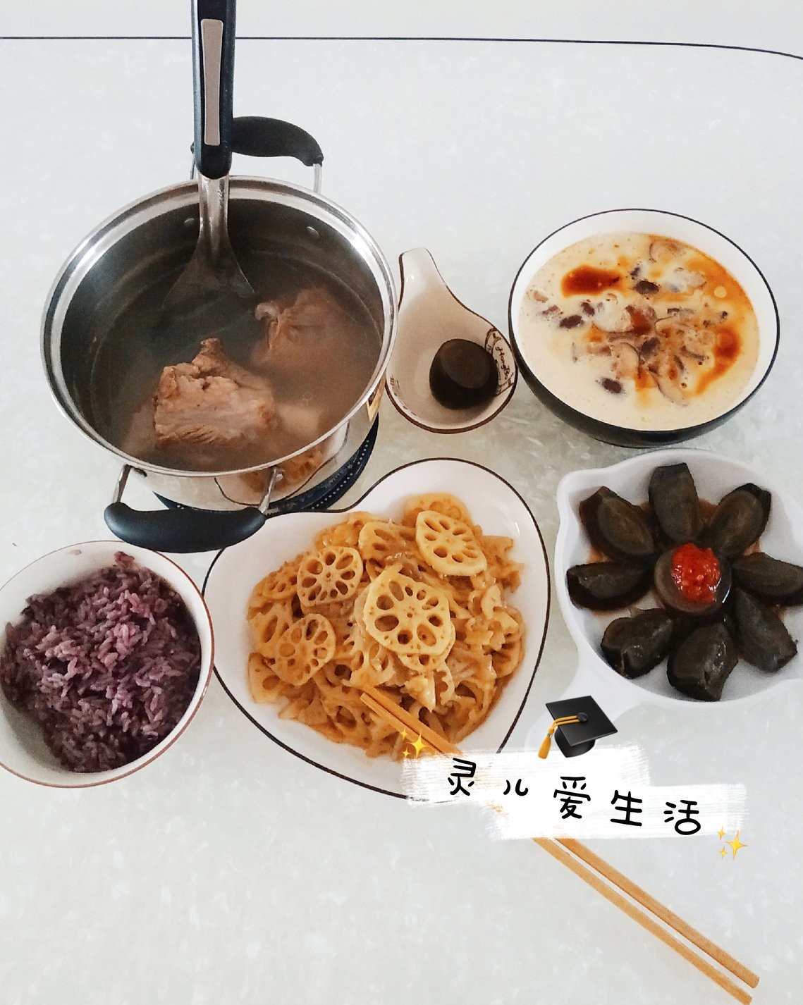 三菜一汤有肉有素(三菜一汤有肉有素材)