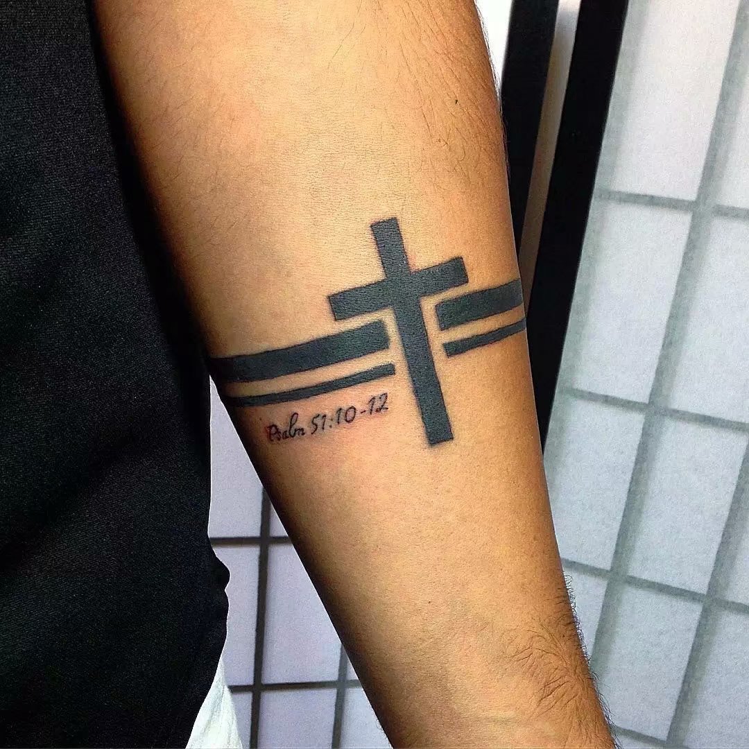 十字架改图纹身图案图片