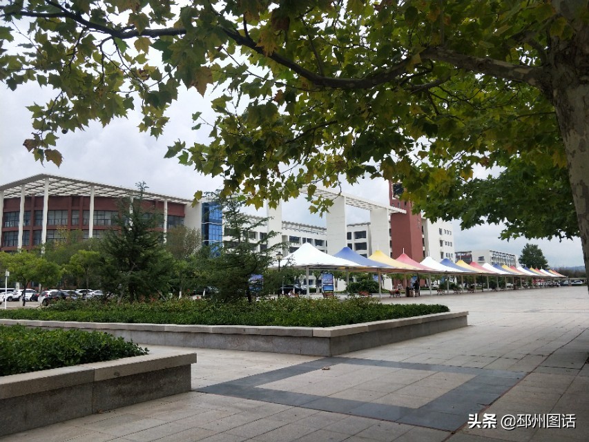 美丽的校园，威海职业学院