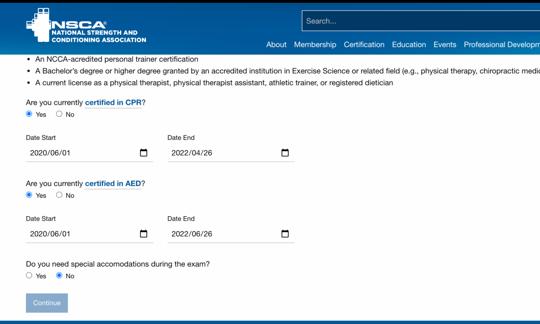 NSCA国际认证教练考试报名全新完整指南