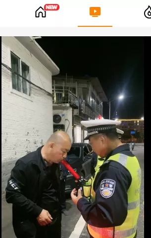 夜查酒驾直播,忻州交警全力护“双节”平安!| 有安全 更团圆