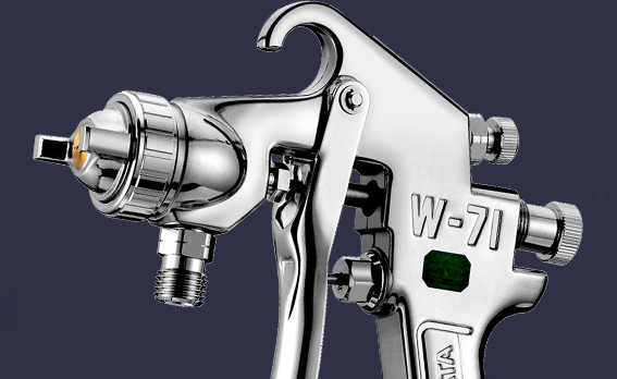 日本岩田喷枪家具及墙面漆使用技巧