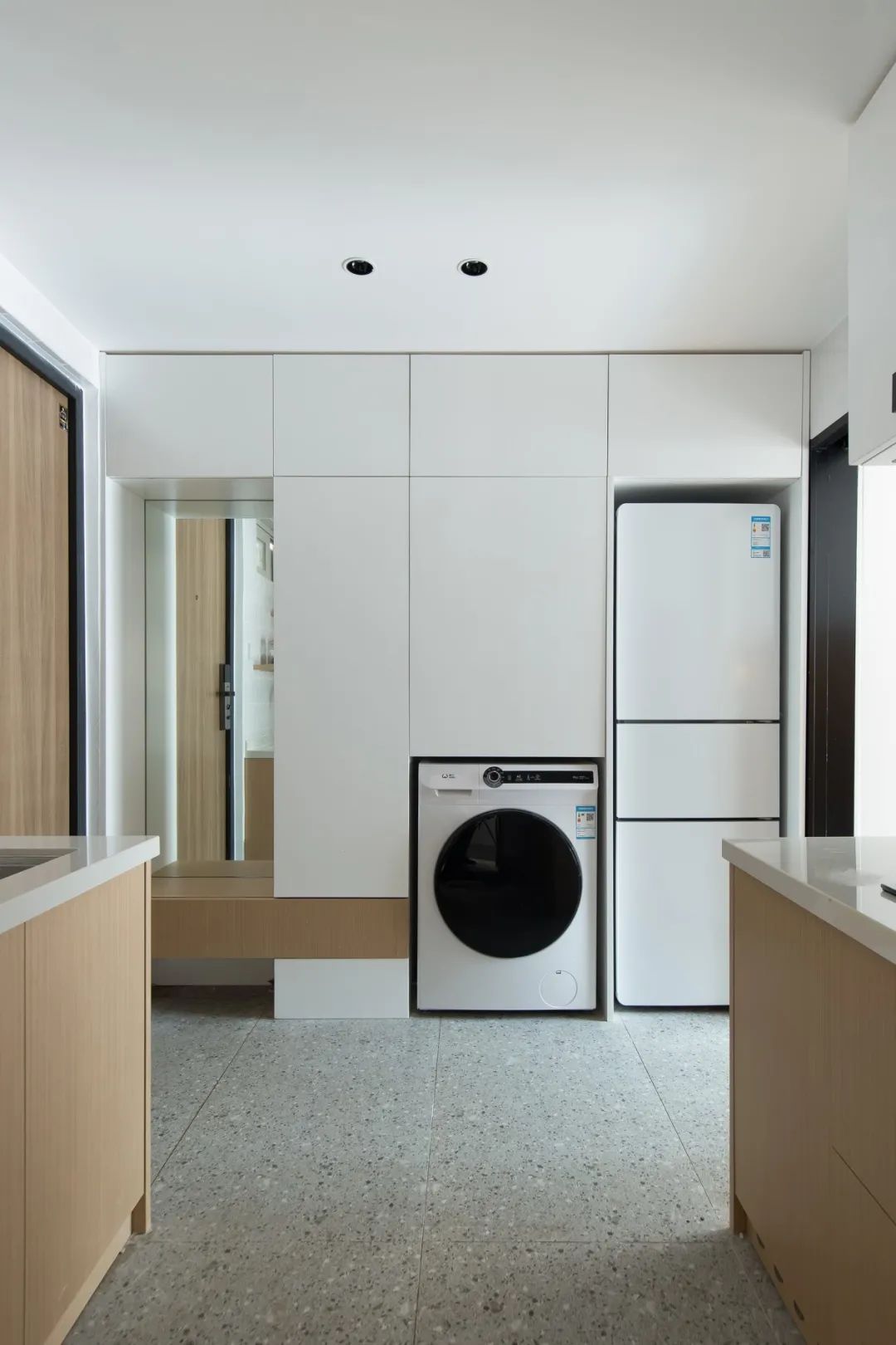 三口人够住了！28m²平层改复式小两居，22m²收纳太秀了